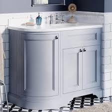 burlington 1000mm curved corner vanity