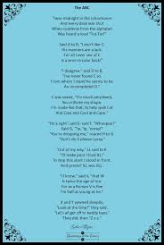 The Abc Funny Poems For Kids Kids Poems Funny Poems