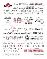 Robert Burns Poem Print A Red Red Rose Poem Print By Designmolloy Burns Night Poem Rose Poems Burns Night