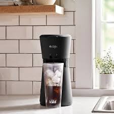 Mr Coffee Iced Coffee Maker With Reusable Tumbler And Coffee Filter Iced Coffee Maker Reusable Tumbler Coffee Maker