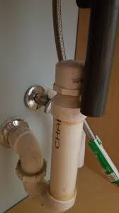 rough in drain away from the wall