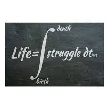 Life Integral Math Poster Zazzle Com Math Poster Math Photos Math Quotes
