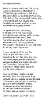 Discovery Related Text Yeats Poems Writing Poetry Poetic Techniques