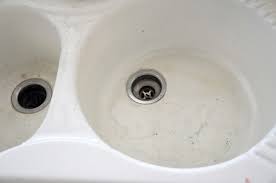 how to clean a porcelain sink. the