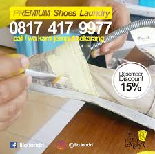 Lilo Londri Professional Shoes Service Kami Mengerjakan Semua Bahan Leather Soft Hard Suede Nubuck Synthetic Running Shoes Canvas Heels Sepatu Kulit