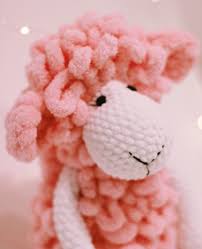 Our Dreamy Baby Sheep What Is She Dreaming About Do Sheep Count Sheep To Go To Sleep Crochet Amigur Baby Sheep Handmade Toys Crochet Toys