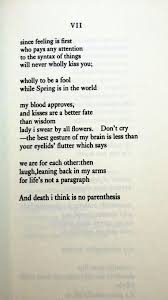 Kisses Are A Better Fate Than Wisdom E E Cummings Since Feeling Is First Words Quotes Cool Words Since Feeling Is First