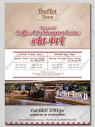 Buffet Town Design And Layout For Singapore S 49th Birthday National Day Promotion 49 Birthday Buffet National Day