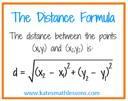 The Distance Formula Distance Formula Studying Math Math Formulas