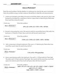 Area And Perimeter Word Problems Word Problems Word Problem Worksheets Area And Perimeter