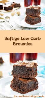 Saftige Brownies Low Carb Rezept Ohne Zucker Low Carb Brownies Low Carb Baking No Sugar Foods