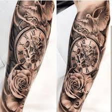 Pin By Pat Connell On Sleeve In 2020 Watch Tattoos Cool Tattoos For Guys Tattoos For Guys