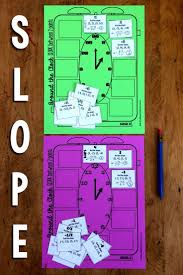 Slope Between 2 Points Partner Scavenger Hunt Activity Print And Digital Algebra Activities Algebra Resources Differentiation Math