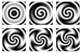 If you swirl something liquid or flowing, or if it swirls , it moves round and round. Swirl From Wolfram Mathworld