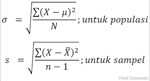 5 Fungsi Standar Deviasi Hedi Sasrawan
