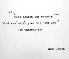 Secrets Haiku Haiku Hand Type Poems