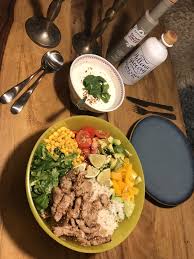 Schnelle Abend Bowl Hauptgericht Essen Lecker