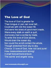 The Love Of God Poem Daily Encouragement Quotes Love Poems Love You Poems