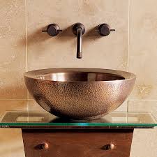 stone forest hammered copper vessel