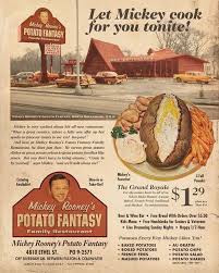 Its a story of a potatoe. Mickey Rooney S Potato Fantasy North Hollywood Usa Circa 1960 Oldschoolcool