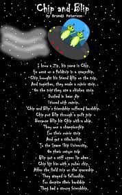Chip And Blip Poem For Kids Poems Best Poems Words