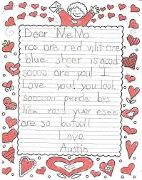 Valentine Poem From My Grandson Valentines Poems Funny Pix My Love