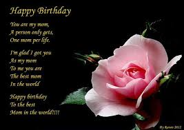 Happy Birthday Mother Poems Happy Birthday Mom Poems About Family Happy Birthday Mom Poems Mom Poems Happy Birthday Mom