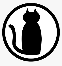 Download the cat, animals png on freepngimg for free. Transparent Cat Logo Png Black Cat Logo Png Png Download Kindpng