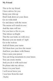 Hope S Poems Paperback Friends Quotes Poems Deep Best Friend Quotes