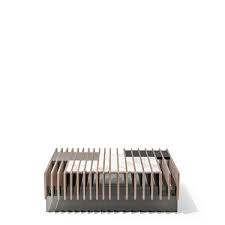 Universal grey/brown colour with black powder coated hairpin legs will fit in any interior. Tables Writing Desks And Low Tables Giorgetti