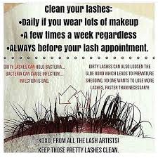 Don T Avoid Washing Your Lashies All That You Must Do Is Be Gentle The Best Method Is Baby Shampoo And Wa Lashes Eyelash Extensions Eyelash Extensions Care