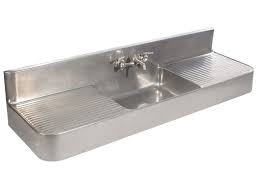modernist monel sink at 1stdibs