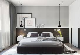 Spacious Looking One Bedroom Apartment With Dark Wood Accents Apartment Bedroom Decor Modern Minimalist Bedroom Modern Apartment Decor
