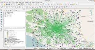 Measuring Distance Between Points Using Qgis Geographic Information Systems Stack Exchange