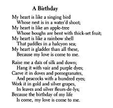 Christina Rossetti A Birthday Friendship Quotes Birthday Words Words