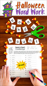 You may not always be achieving 1670 points by spelling the word 'oxyphenbutazone', but we'll help give you a winning edge when you most need it. Halloween Word Work Seek Spell Fun