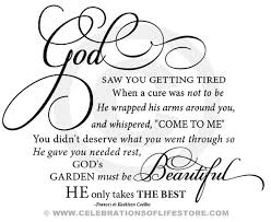 Funeral Poems God S Garden Funeral Poem Funeral Poems Words Quotes