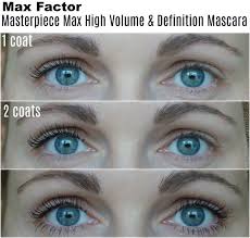 How Does Max Factor Masterpiece Max High Volume Definition Mascara Looks On My Lashes Max Factor Mascara Masterpiece