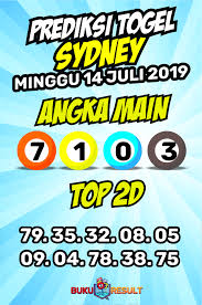Prediksi Togel Sydney Ekor Jitu Minggu 14 Juli 2019 Minggu Sydney 14 Juli