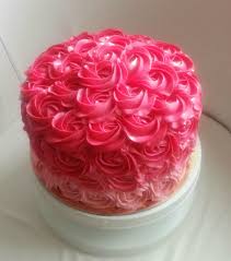 Magnifique Glacage De Rose Cake Food Desserts
