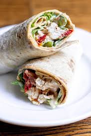 Sun Dried Tomato Chicken Salad Wraps Rezept Wrap Rezepte Sonnengetrocknete Tomaten Beste Gesunde Rezepte