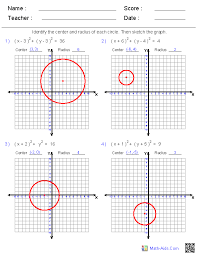 Algebra 2 Worksheets Conic Sections Worksheets Algebra Algebra 2 Worksheets Algebra 2