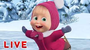Masha I Medved Multfilmy Pro Zimu Vse Serii Podryad Youtube