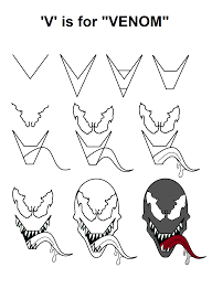 Pin By Lee Nelson On Lee S Drawing Tutorials Easy Drawings Scary Drawings Marvel Drawings