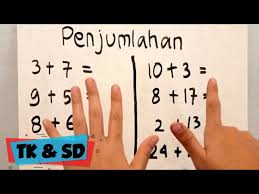 Belajar berhitung penjumlahan anak tk sd bersama upin ipin dan chipmunk seri 1. Berhitung Cepat Tanpa Sempoa Hanya Dengan Jari Penjumlahan Untuk Anak Anak Tk Dan Sd Youtube