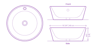 bathroom sinks wash basins dimensions
