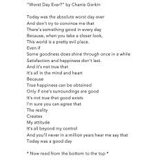 Pin By Amanda D On Healing After Romance Reverse Poem Top Poems Worst Day
