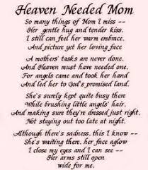 Celebrate This Month Heaven Needed Moms Dedicated Poem For My Mom Mom Poems Mom In Heaven