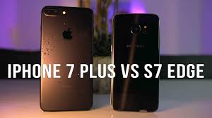 Iphone 7 Plus Vs Samsung Galaxy S7 Edge Comparison Ios Or Android Youtube