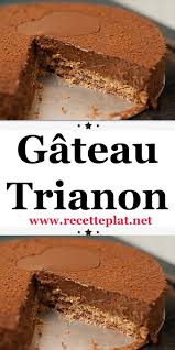 Gateau Trianon Decouvrez La Recette Du Royal Chocolat Connu Aussi Sous Le Nom Trianon Recette Dessert Chocolat Craquant Au Chocolat Gateaux Et Desserts